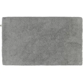 Rhomtuft Badteppich Grau 75 x 50 cm