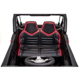 ES-Toys Kinder Elektroauto Buggy 999 Zweisitzer EVA-Vollgummi-Reifen Bluetooth
