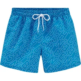 BENCH Badehose türkis-bedruckt Blau XL