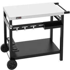 Royal Gourmet Grillwagen 137,5 kg Edelstahl silber
