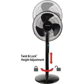 Honeywell HSF600BE4 Standventilator schwarz