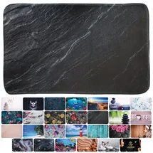 Sanilo Badteppich Granit Schwarz 50 x 80 cm