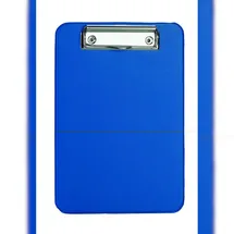Alco Klemmbrett A5 Kunststoff blau