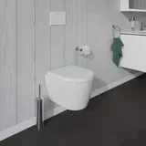 Duravit ME by Starck Wand-WC mit WC-Sitz Weiß seidenmatt
