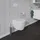 Duravit ME by Starck Wand-WC mit WC-Sitz Weiß seidenmatt