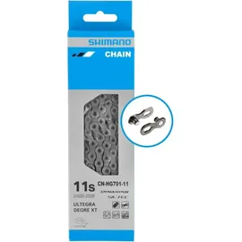 Shimano CN-HG701 11-fach Kette Silber 126 Glieder