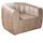 Riess-Ambiente Loungesessel BABYLON Samt 360° drehbar 1-St 70 x 70 x 70 cm champagner