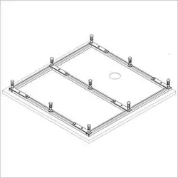 Hoesch Muna Untergestell 118988 für 120x120cm
