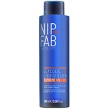 Nip+Fab Glycolic Fix Liquid Glow Extreme 6% | Flüssiges Peeling | Peeling Gesichtsbehandlung | Glykolsäure | 100 ml