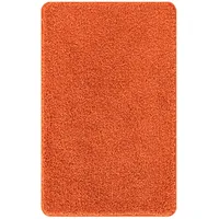 vidaXL 3-tlg. Badematten-Set Orange Polypropylen Rutschfest