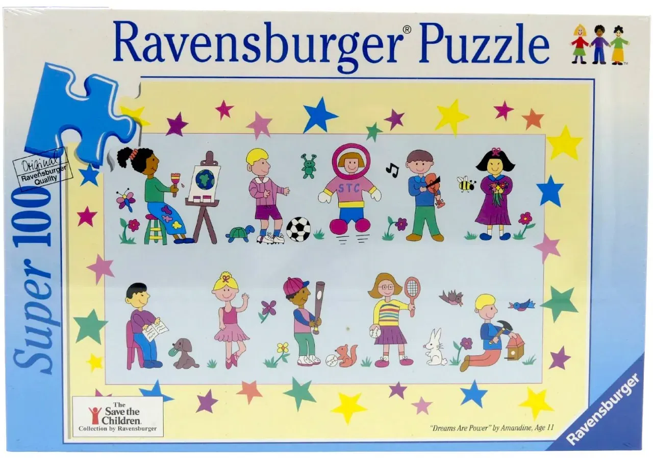 Ravensburger Puzzle Träume sind Stärke 100 Teile 36 x 49 cm 108909 NEU OVP