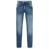 Timezone 5-Pocket-Jeans CoastTZ - rub blue wash blau 32