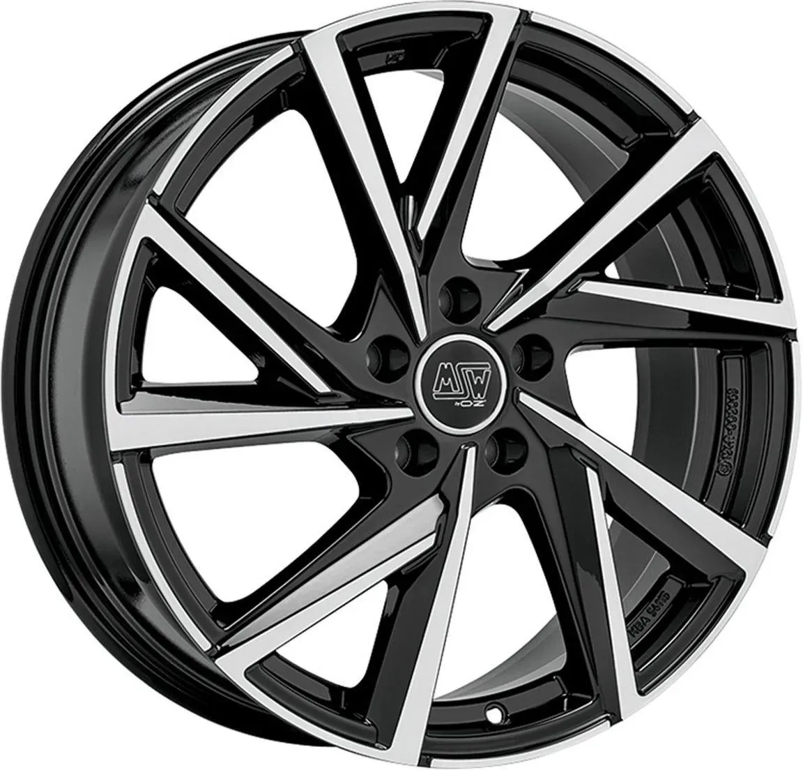 MSW (OZ) MSW 80/5 gloss black 7.0Jx17 5x108 ET40.5