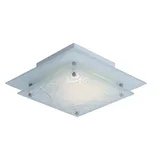 ESTO 1x G9 quadratisch Glas satiniert