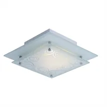 ESTO 1x G9 quadratisch Glas satiniert