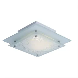 ESTO 1x G9 quadratisch Glas satiniert