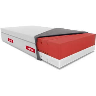bett1.de BODYGUARD® Boxspring Matratze Weich, 28 cm hoch, 100% Vollschaum, Härtegrad weich/fester, 80x220