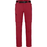 Bergson Wanderhose vielseitig, pflegeleicht Rot rot 56