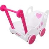 Amia Flora Holz Puppenwagen