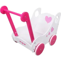 Amia Flora Holz Puppenwagen