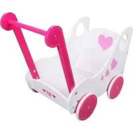 Amia Flora Holz Puppenwagen