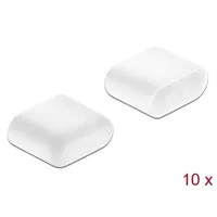 DeLock Staubschutz für USB Type-C Stecker 10 Stück weiß