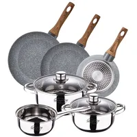 San Ignacio Daimiel 20x24x28 Cm Kochtopfset 5 Einheiten - Grey - One Size