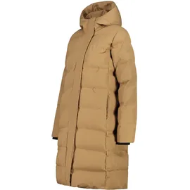 CMP Fix Hood Damen Mantel-Beige-42