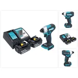 Makita Bohrmaschine + 2x Akku 4,0 Ah + Ladegerät