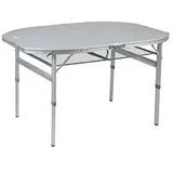 Bo-Camp Campingtisch Premium Oval Case Model grau (1404420)
