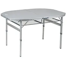 Bo-Camp Campingtisch Premium Oval Case Model grau (1404420)