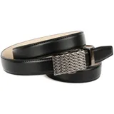 Anthoni Crown Damengürtel Leder schwarz 110