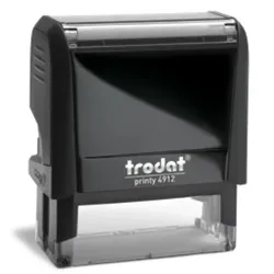TRODAT 4912, Selbstfärbestempel, Nachrichten-Stempel, 47 x 18 mm, Schwarz, 1 Stü