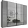 STAUD Schwebetürenschrank Sonett 270 x 240 x 68 cm Grau
