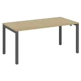 FM Helmets Schreibtisch Catro Akazie / Grau