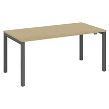 FM Helmets Schreibtisch Catro Akazie / Grau