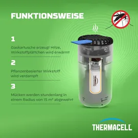 ThermaCell Mückenabwehr Protect Mückenschutz Standgerät 1 Stück