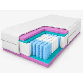 marpur 7 ZONEN Taschenfederkernmatratze Lambada 140 x 200 cm H3
