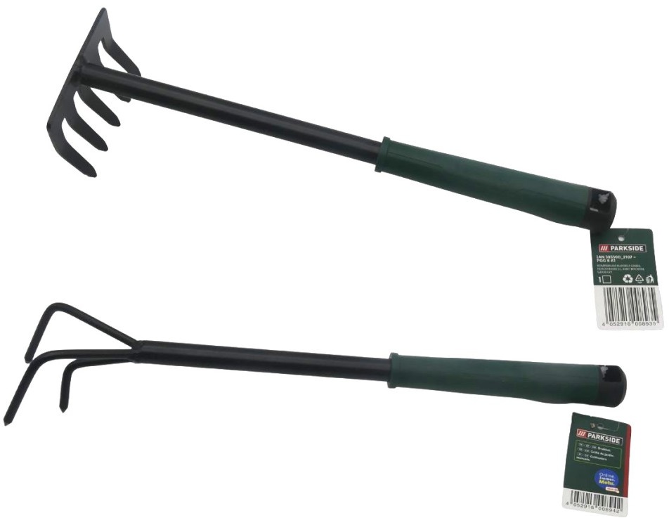 PARKSIDE Grubber und Harke ergonomischer Griff