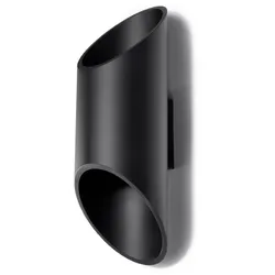 SOLLUX LIGHTING Wandleuchte "PENNE", schwarz, H: 30cm, Lampen, Das Oberteil scheint