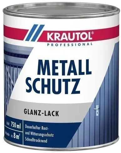 KRAUTOL METALLSCHUTZLACK | glänzend - RAL6005 Moosgruen - 750ml