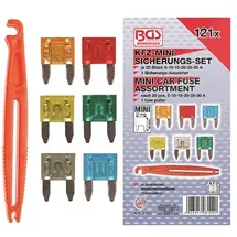 BGS Technic - Kfz-Sicherungs-Sortiment mini 121-tlg.