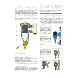 CALEFFI DIRTMAG Schlammabscheider mit Magnet,