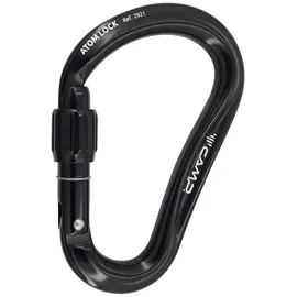 C.A.M.P. Atom Lock HMS-Karabiner Schwarz/Grau