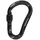 C.A.M.P. Atom Lock HMS-Karabiner Schwarz/Grau