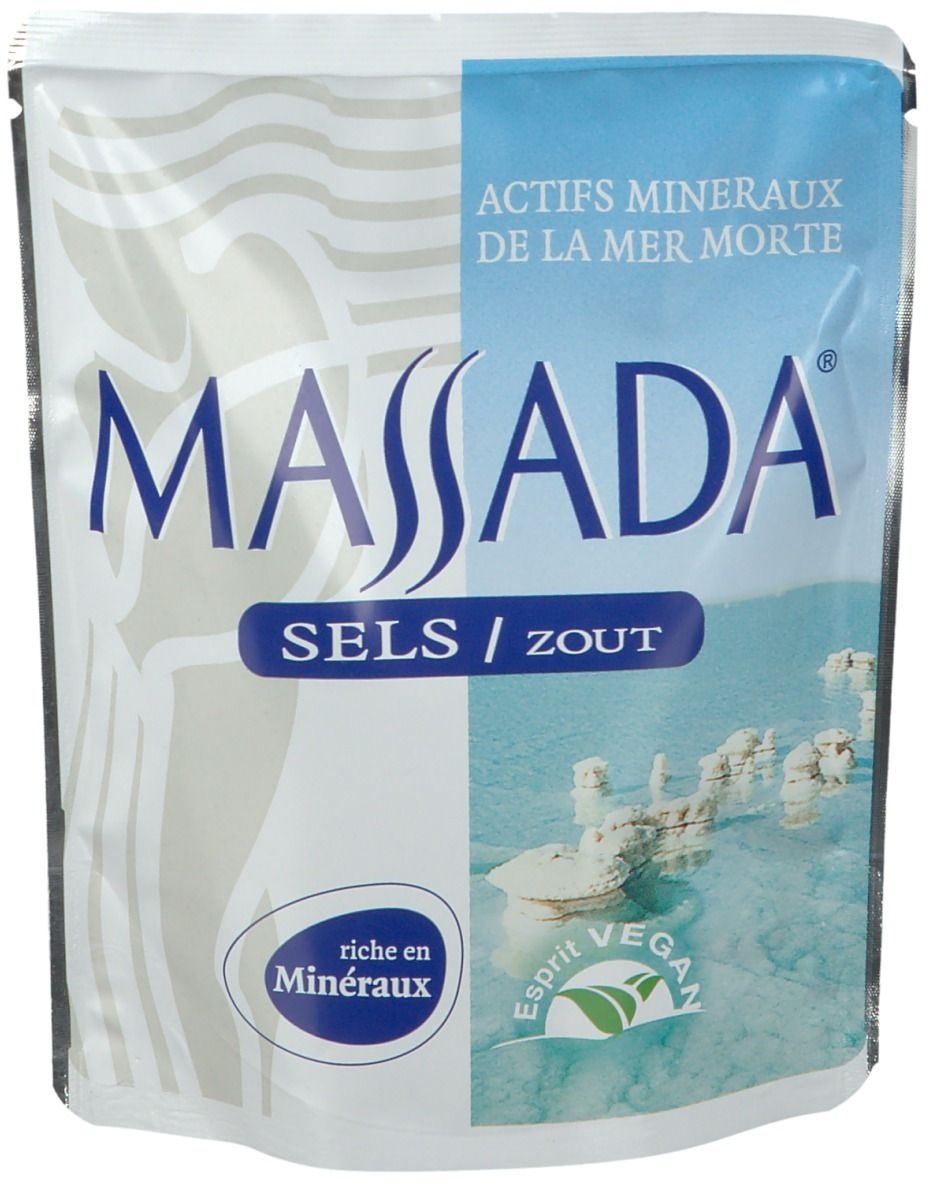 Massada® Sels Mer Morte 200 g sel de bain