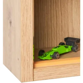 Interlink Inter Link Sammlervitrine Gewürzschrank Hängevitrine Wandregal Eiche Artisan Nachbildung