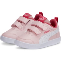 Puma COURTFLEX V2 V INF Sneaker mit Klettverschluss für Kleinkinder rosa 23