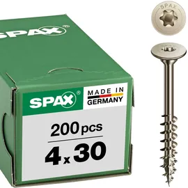 SPAX Korpusschraube T-STAR plus Teilgewinde 4 x 30 mm 200 Stück