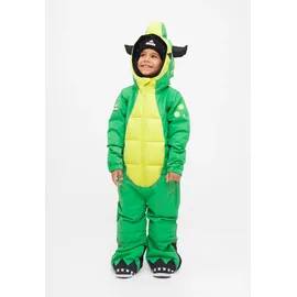 WeeDO Schneeoverall "GREENMONDO", Jungen, Gr. 92/104, grün, Obermaterial: 100% Polyester. Futter: 100% Polyester. Füllung: 100% Polyester. Ärmelfutter: 100% Polyamid, Overalls, Mitwachsender Schneeanzug